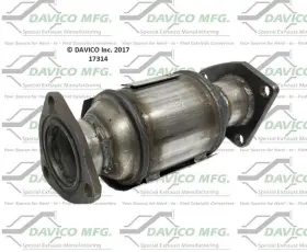 17314 Davico Mfg Catalytic Converter P N