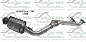 18088 Davico Mfg Catalytic Converter P N