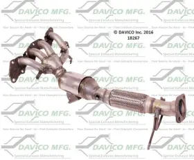 18267 Davico Mfg Catalytic Converter P N