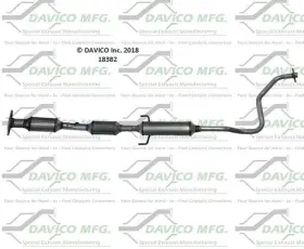 18382 Davico Mfg Catalytic Converter P N