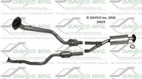 18625 Davico Mfg Direct Fit Cat Converter Assembly For 06-12 Lexus Is250