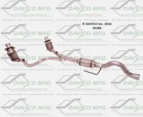 19189 Davico Mfg Catalytic Converter P N