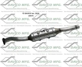 19475 Davico Mfg Catalytic Converter P N