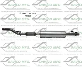 799359 Davico Mfg Direct Fit Cat Converter Assembly