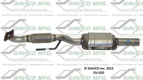 Dv-020 Davico Mfg Catalytic Converter P N Dv 020