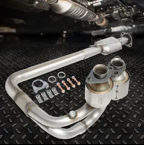 Oem-conv-036 Dna Motoring 04-06 Jeep Wrangler 4.0l Oe Style Catalytic Converter Exhaust Y-pipe Kit - New