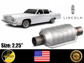 266447 Doghound For All Lincoln Catalytic Converter 2.25 Inch High Quality 100% Accuracy To Fit