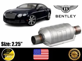 554412 Doghound For All Bentley Catalytic Converter 2.25 Inch High Quality Stainless Steel