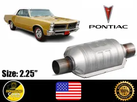 578474 Doghound For All Pontiac Catalytic Converter 2.25 Inch High Quality Steel Easy To Install