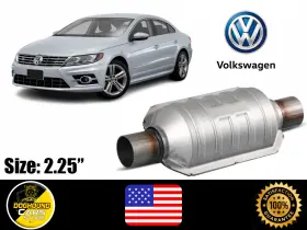 588884 Doghound For All Volkswagen Catalytic Converter 2.25 Inch High Quality Stainless Steel