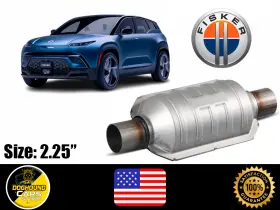 754120 Doghound For All Fisker Catalytic Converter 2.25 Inch High Quality Fit Low Maintenance