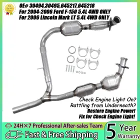 50553 Dus Left 53569 And Right Catalytic Converter For 2004-2008 Ford F-150 5.4l 4wd