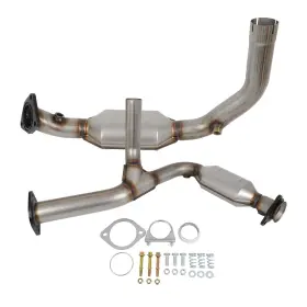 Ec183996pp Eccpp Y Pipe Catalytic Converter For 2007-2008 Chevy Silverado 1500 4.3/4.8/5.3/6.0l