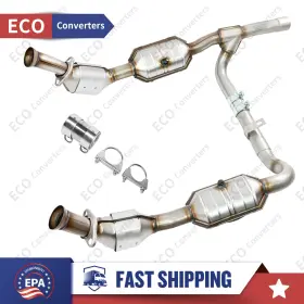506419 Eco Left&right Catalytic Converter For 2000-2003 Ford F-150/2004 F-150 Heritage 4.2l