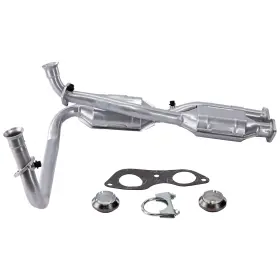 15198605 Evan Fischer Front Dual Catalytic Converter For 1996-00 Chevy C K Pick Up Suburban Escalade