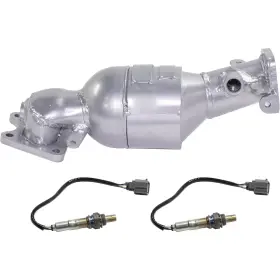 16556007 Evan Fischer New Catalytic Converter Kit For 2003-2007 Honda Accord Firewall Side 3pc