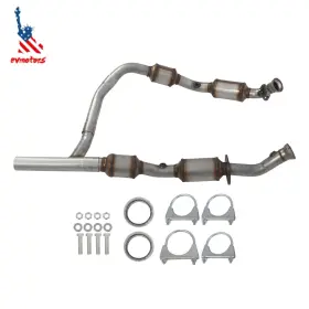 53844 Evmotors 50474/53844 Left And Right Catalytic Converter For 2005-2007 Ford Econoline E-150 E-250 4.6l