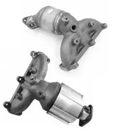 Ao5471015 Exclusive Fits Hyundai Santa Fe 2.7l 2007 To 2009 Both Manifold Catalytic Converter