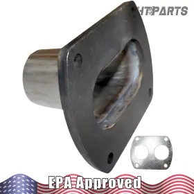 121685 Exhaust Manifold Catalytic Converters Repair Flange For 87-99 Ford F250 F350 E250 E350 5.8l 7.5l