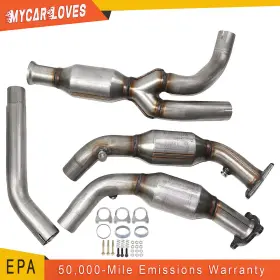 194371 Exhaust Manifold Catalytic Converters For 2009-2014 Gmc Sierra Yukon Xl 1500 Cadillac Escalade