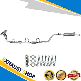 54904 Exhaustdr 16680 52570 16681 55660 Full Exhaust System Fits 2012-2017 Hyundai Accent And 2012-2016 Kia Rio 1.6l Sedan