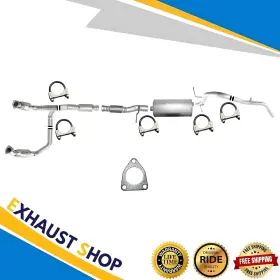 54211 Exhaustdr 50490 28833 Fullexhaustsystem For 2009-2013 Silverado1500 5.3l&2009-2012 4.3l 119 Inch Wb Rwd 4wd