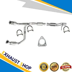28833 Exhaustdr 50490 Front Cat Flexpipe For 2009-2013silverado1500 5.3l&2009-2012 4.3l 119 Inch Wb Rwd 4wd