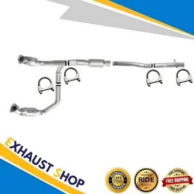 143.5 Exhaustdr 50490 48702 Front Catalytic Flex Pipe For 2009-2013 Sierra1500&silverado1500 4.8l Inch Wb