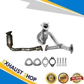 16708 Exhaustdr 53976 Front&rear Cat For 2008-2012 Chevy Malibu&2007-2009 Pontiac G6 &saturn Aura 3.6l