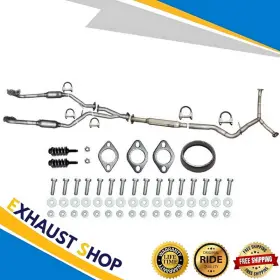 50494 Exhaustdr 55640 56264 53954 Catalytic Converter Set Middle Resonator Assy. Fits 10-15 Subaru Outback 3.6l