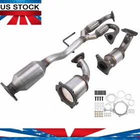 Gp803489dh Fly Set Of 3 For 2003/04/05/06/07 Nissan Murano 3.5l Catalytic Converter With Gaskets