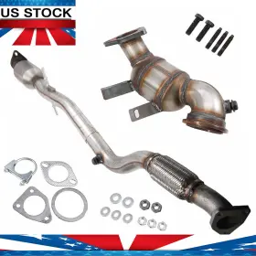 Fly-saikende2015 4678643be For Chevy Cruze 1.4l 2011-2015 Both Front And Rear Catalytic Converters 2 Pieces