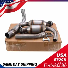 Gp624340dh Forbestauto For 2004-2010 Dodge Dakota 3.7l/4.7l Both Side Y Pipe Catalytic Converters Epa