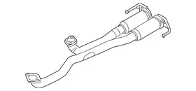 Ba1z-5g203-a Ford Genuine Catalytic Converter