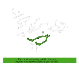 Br3z-5f250-a Ford 2012 Mustang Shelby Gt500 V8 5.4 Catalytic Converter Oem