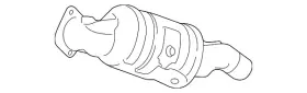F2gz-5e212-g Ford Genuine Catalytic Converter