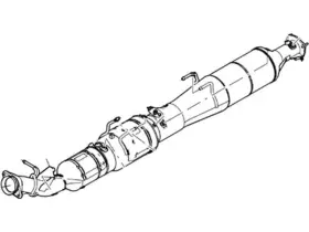 Fc3z-5h270-d Ford Genuine Filter Assembly Diesel Particle