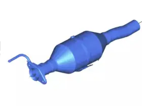 Hc3z-5e212-a Ford Genuine Converter Assembly