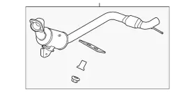 Jr3z-5e212-c Ford Genuine Catalytic Converter