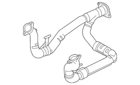 Lc3z-5f250-b Ford Genuine Catalytic Converter