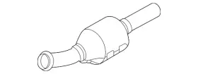 Lx6z5e212kq Ford Genuine Catalytic Converter