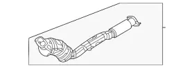 Mb3z-5e212-y Ford Genuine Catalytic Converter