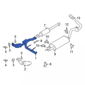 Ml3z-5e212-la Ford Genuine Catalytic Converter