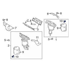 W503274s437 Ford Oe For Police Interceptor Utility 13-19 Catalytic Converter Heat Shield Bolt