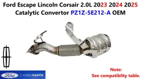 Pz1z-5e212-a Ford Escape Lincoln Corsair 2.0l 2023 2024 2025 Catalytic Convertor