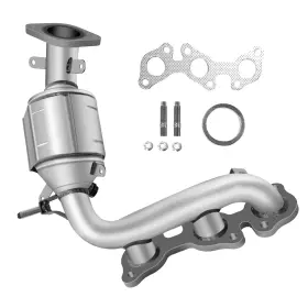 Tsf043.3-awd Fortunaflow Front Manifold Catalytic Converter Compatible With Toyota Sienna