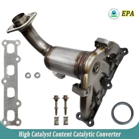59222 Gaialithos 4wd Catalytic Converter Fit For Jeep Compass / Patriot 2.4l 2007-2017 Front