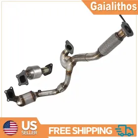 641485 Gaialithos Catalytic Converter Set Direct Fit For 2010 2011 Cadillac Srx 3.0l Bank 1 And 2