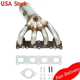 16795-19620 Gaiasurge Front Catalytic Converter For 2015-2021 Jeep Cherokee 2018-21 Compass 2.4l
