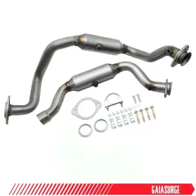 18h44853 Gaiasurge Front Lh And Rh Catalytic Converter For Ford F-250 F-350 6.2l Super Duty 2011-2016